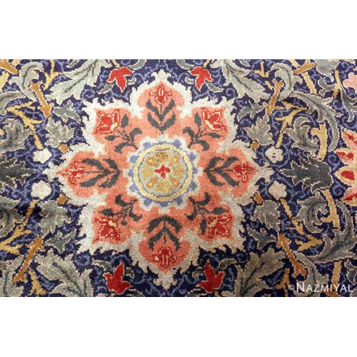 Nazmiyal Collection Antique Oversized Arts Crafts William Morris Rug